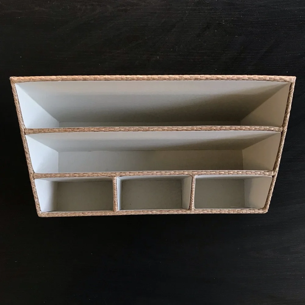 Threshold Woven 5 Slot Desktop Mail Organizer